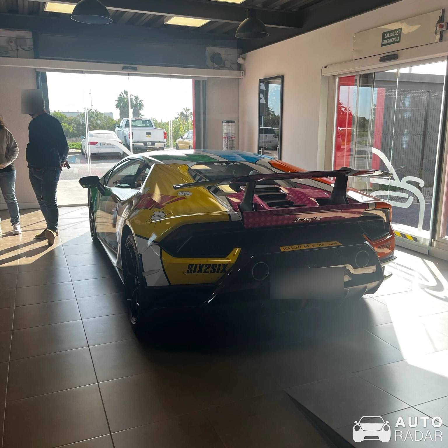 Lamborghini Huracán LP640-4 Performante spotted in Cádiz