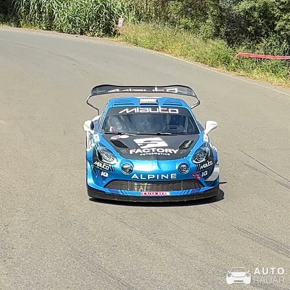 Alpine A110 Rally RGT spotted