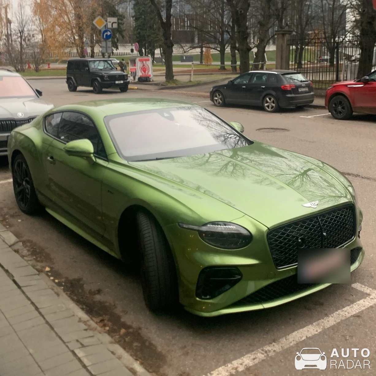 Bentley Continental GT Speed 2025 spotted in Rīga