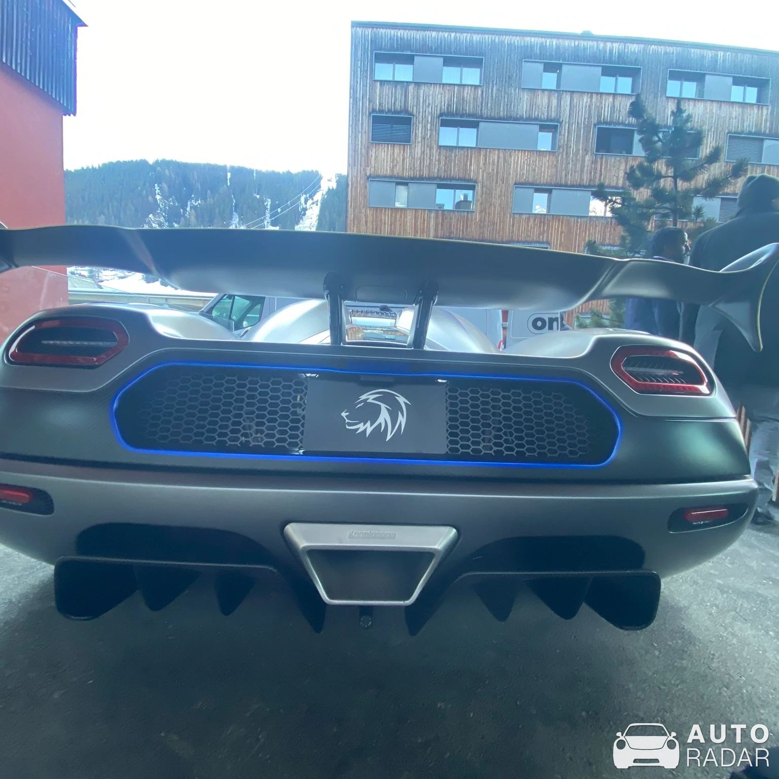 Koenigsegg Agera RS Prototype spotted in Davos Platz