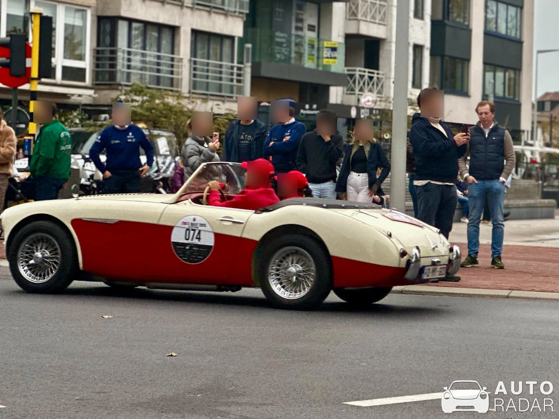 Austin-Healey 1956 M 100 spotted in Knokke-Heist