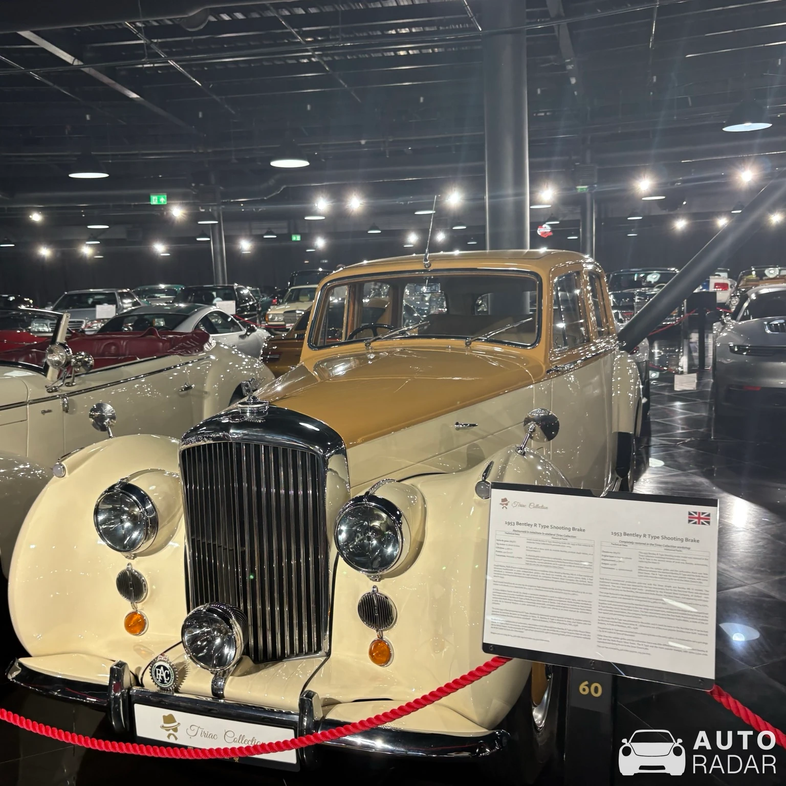Bentley R-Type Continental spotted in Otopeni
