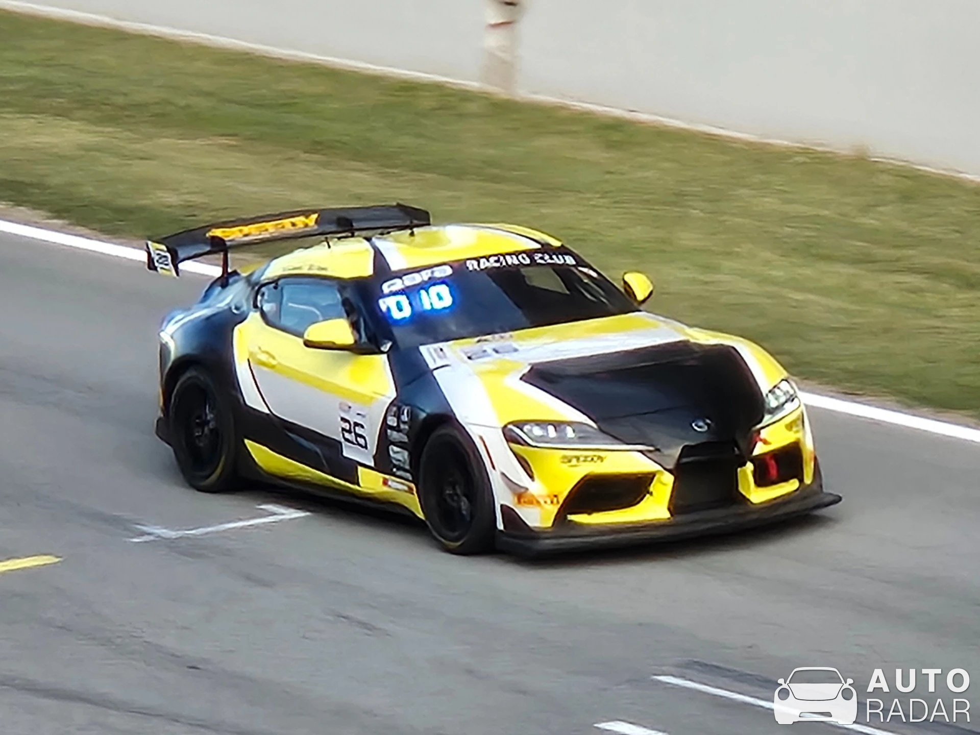 Toyota GR Supra A90 GT4 spotted in Montmeló