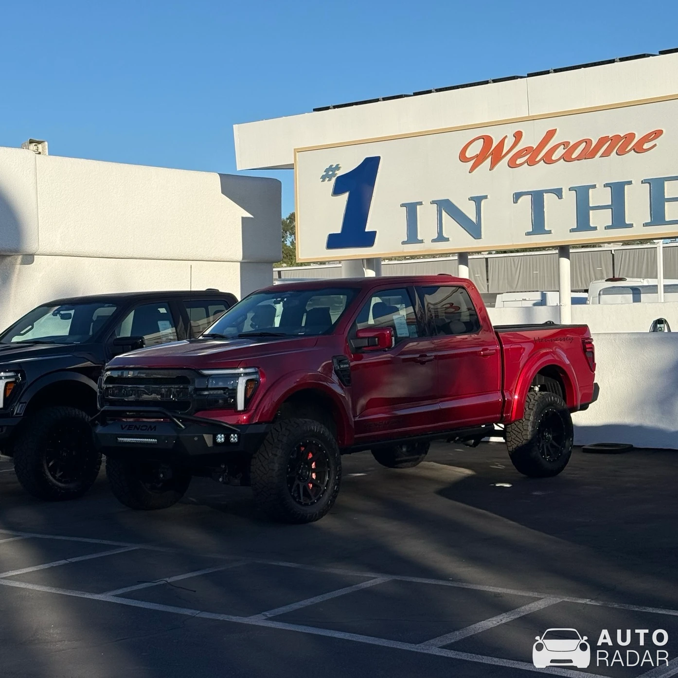 Ford F-150 Hennessey Venom 800  spotted in Los Angeles