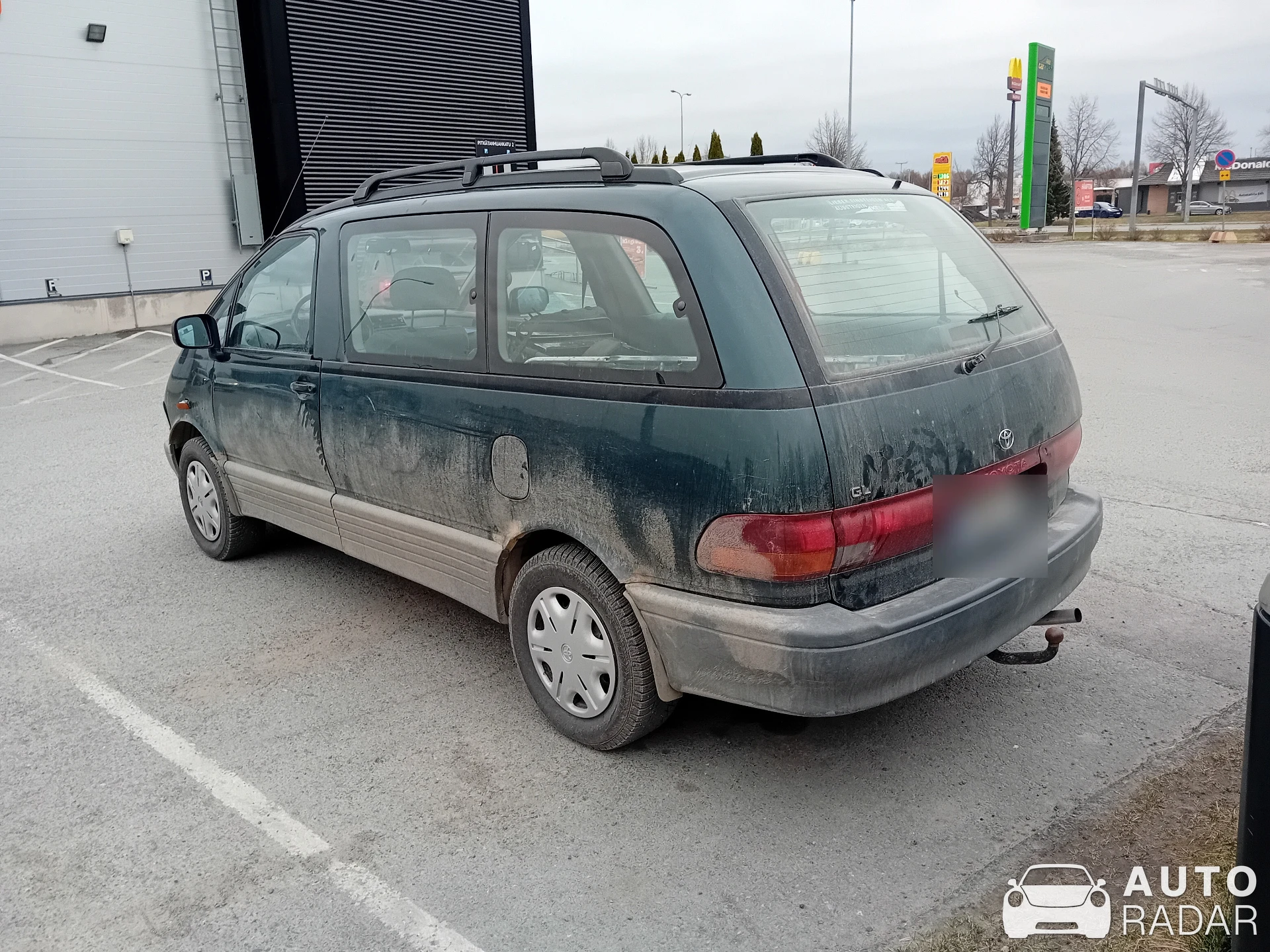 Toyota Previa spotted in Hämeenlinna