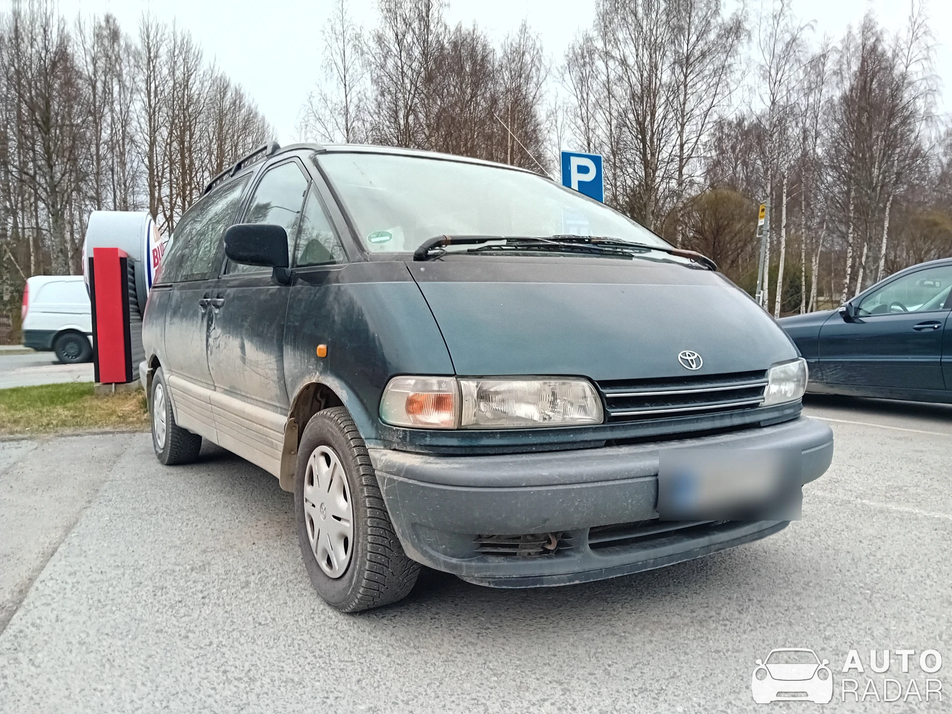 Toyota Previa spotted in Hämeenlinna, Finland