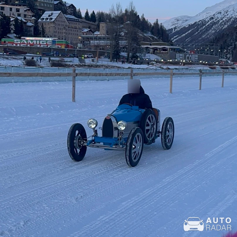 Bugatti Baby spotted in Sankt Moritz