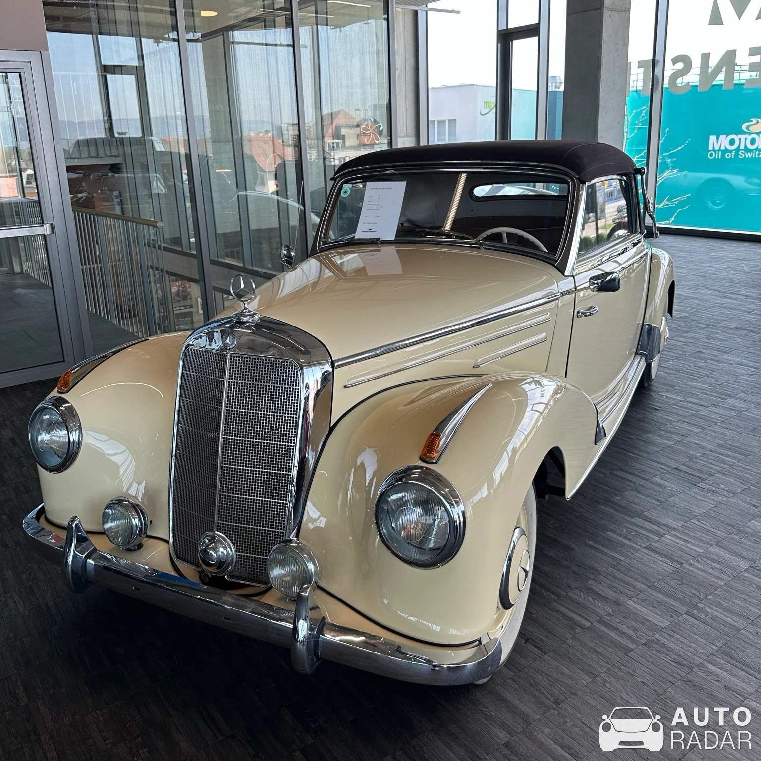 Mercedes-Benz W187 spotted in Langenthal