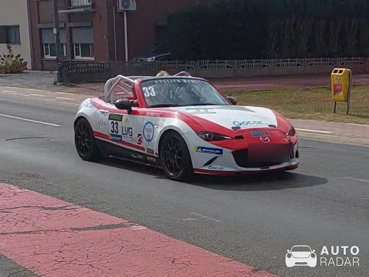 Mazda MX-5 ND Cup spotted in Heusden-Zolder