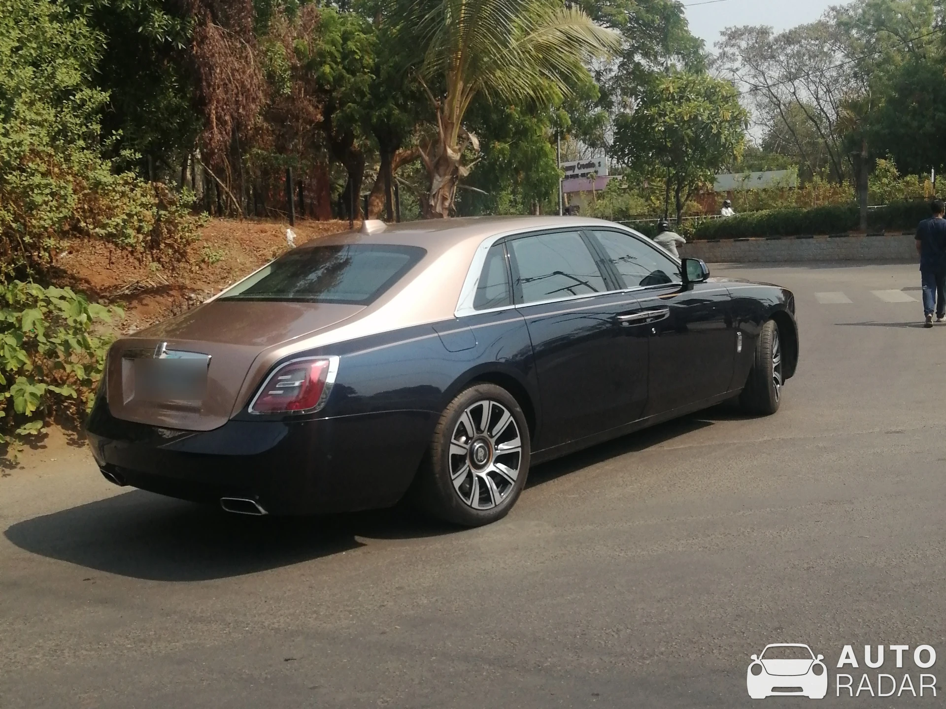 Rolls-Royce Ghost spotted in Hyderabad