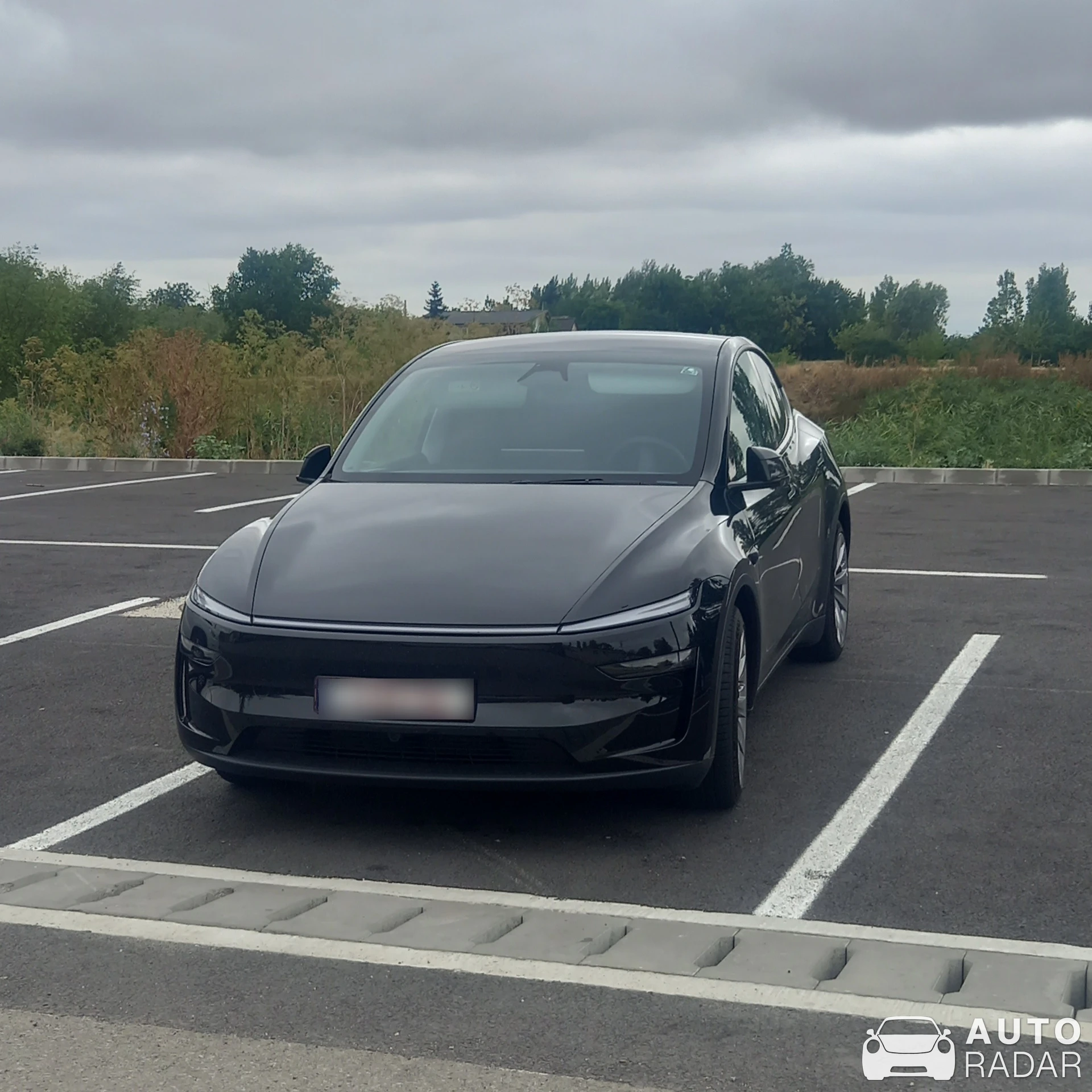 Tesla Model Y Juniper spotted in Tămășeu