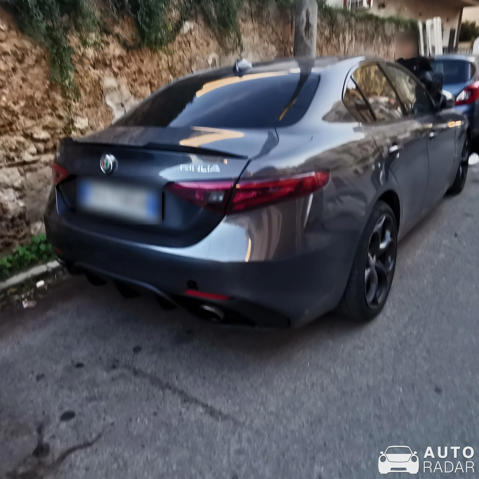 Alfa Romeo Giulia spotted in Palermo, Italy