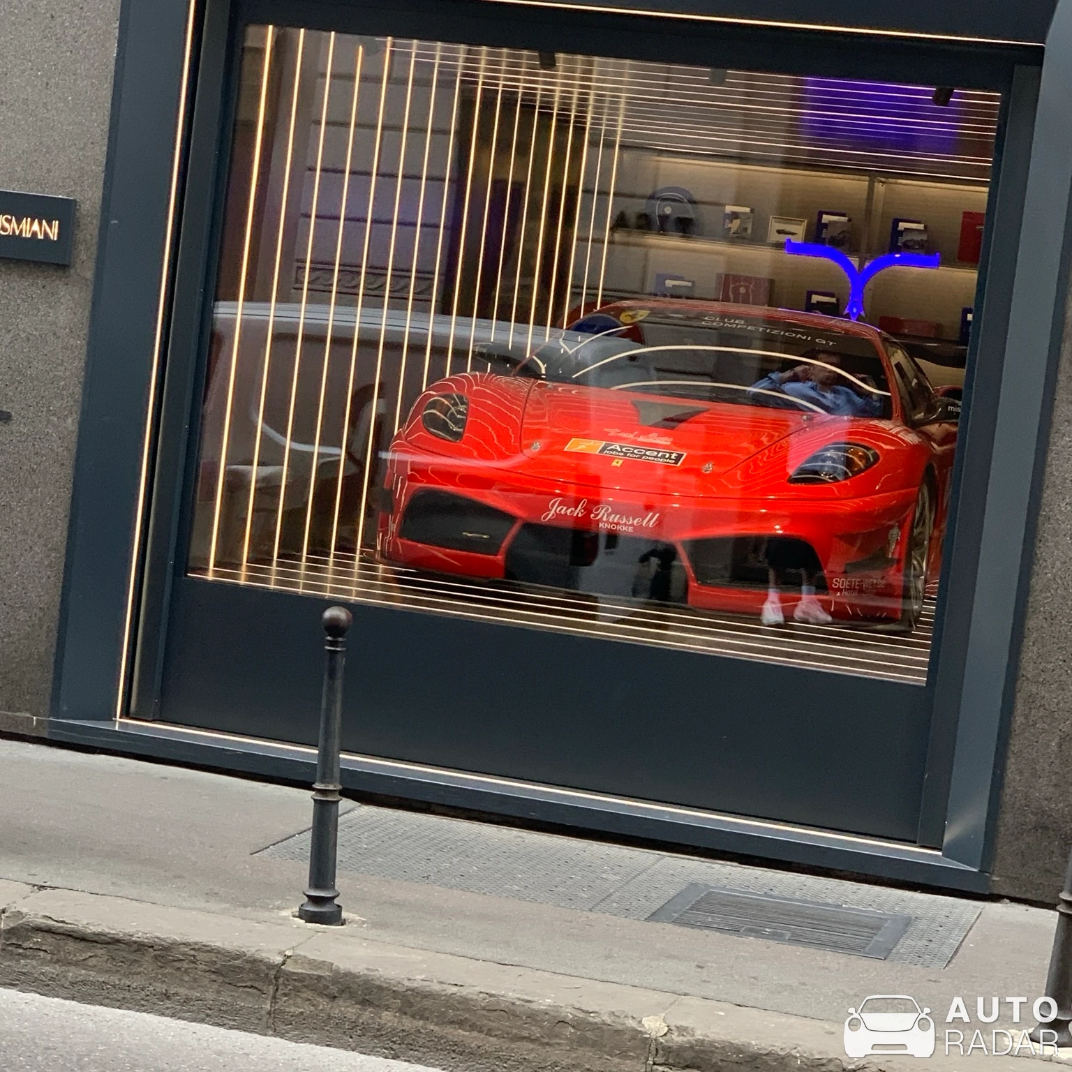 Ferrari 360 GTC spotted in Milano