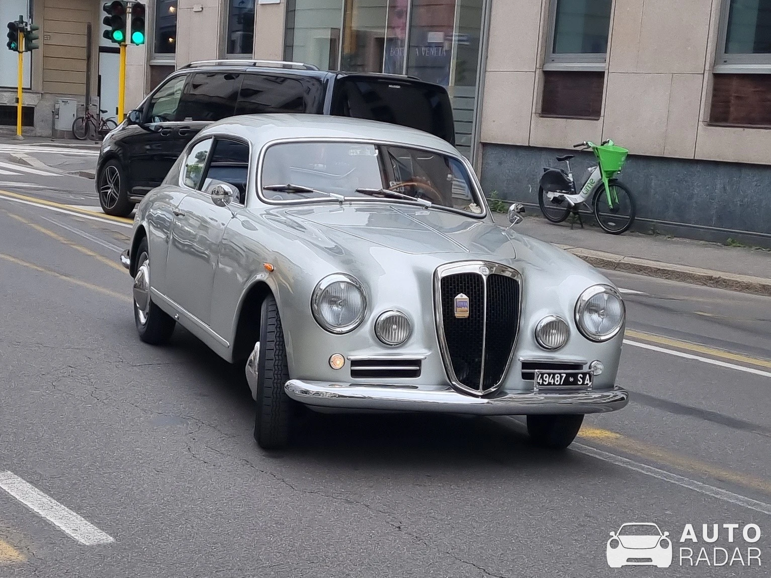 Lancia Aurelia spotted in Milano