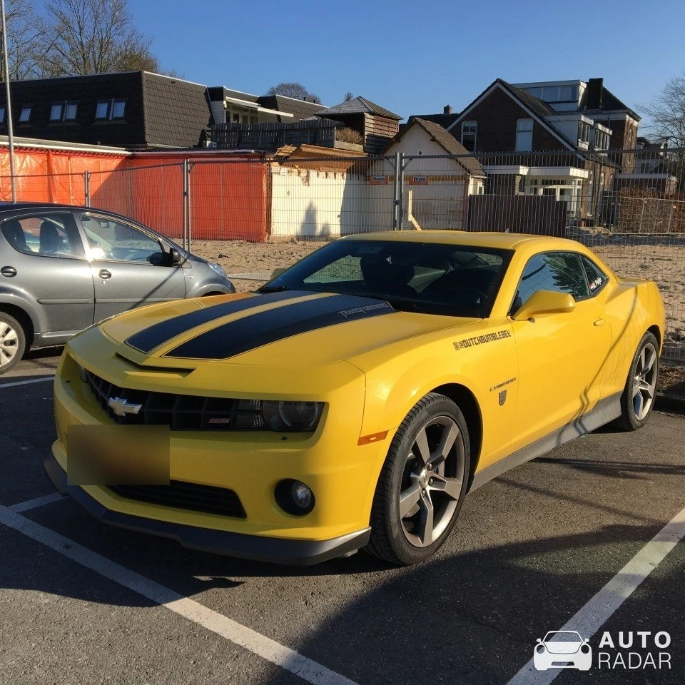 Chevrolet Camaro SS spotted in Brno-sever, Česko