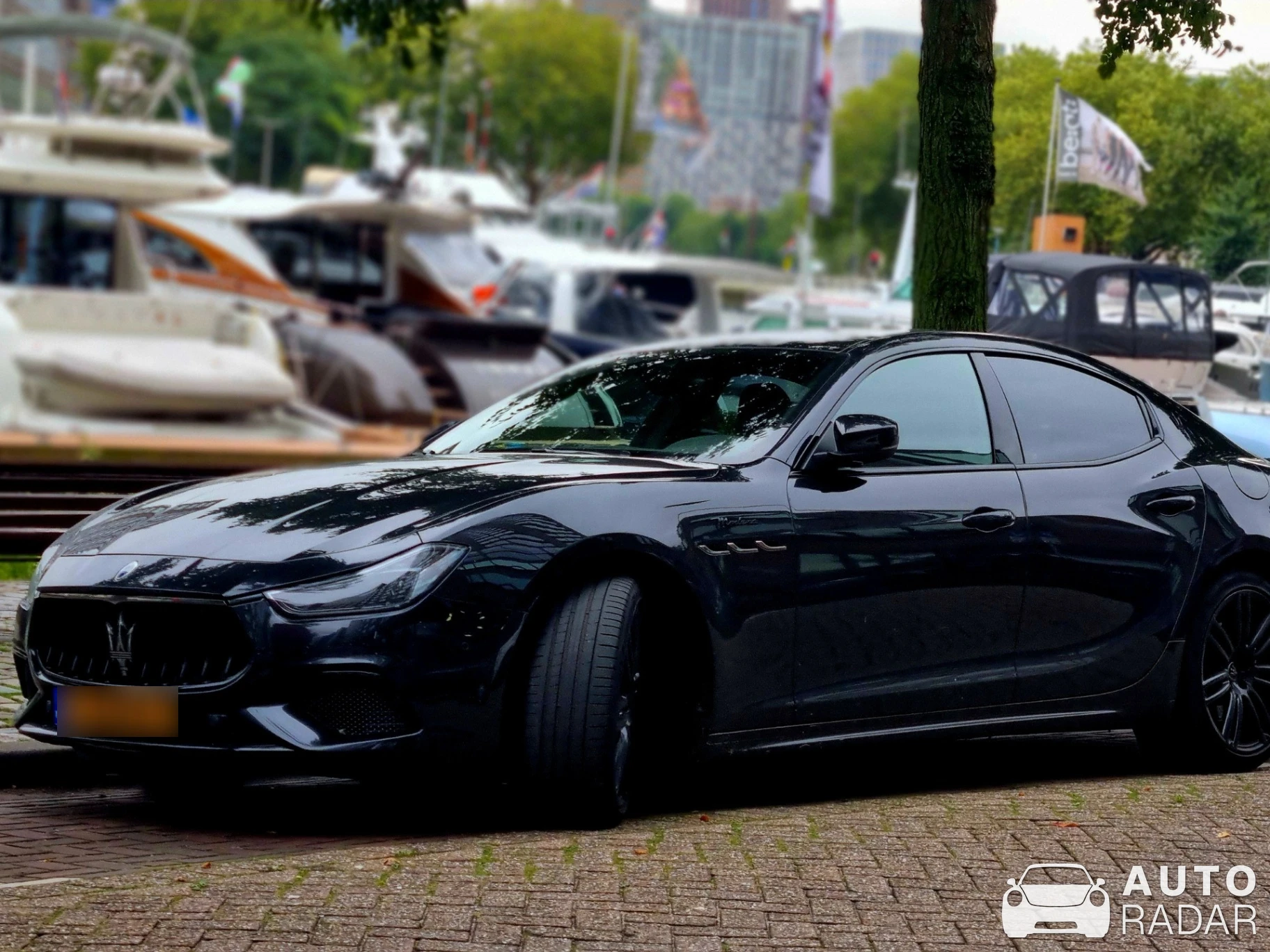 Maserati Ghibli Trofeo spotted in Rotterdam, Netherlands