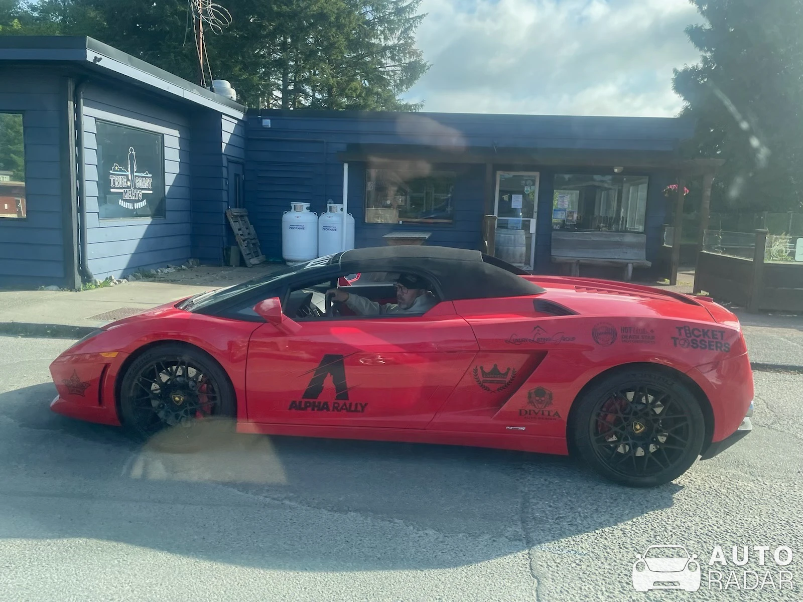Lamborghini Gallardo LP550-2 Spyder spotted in Ucluelet, Canada