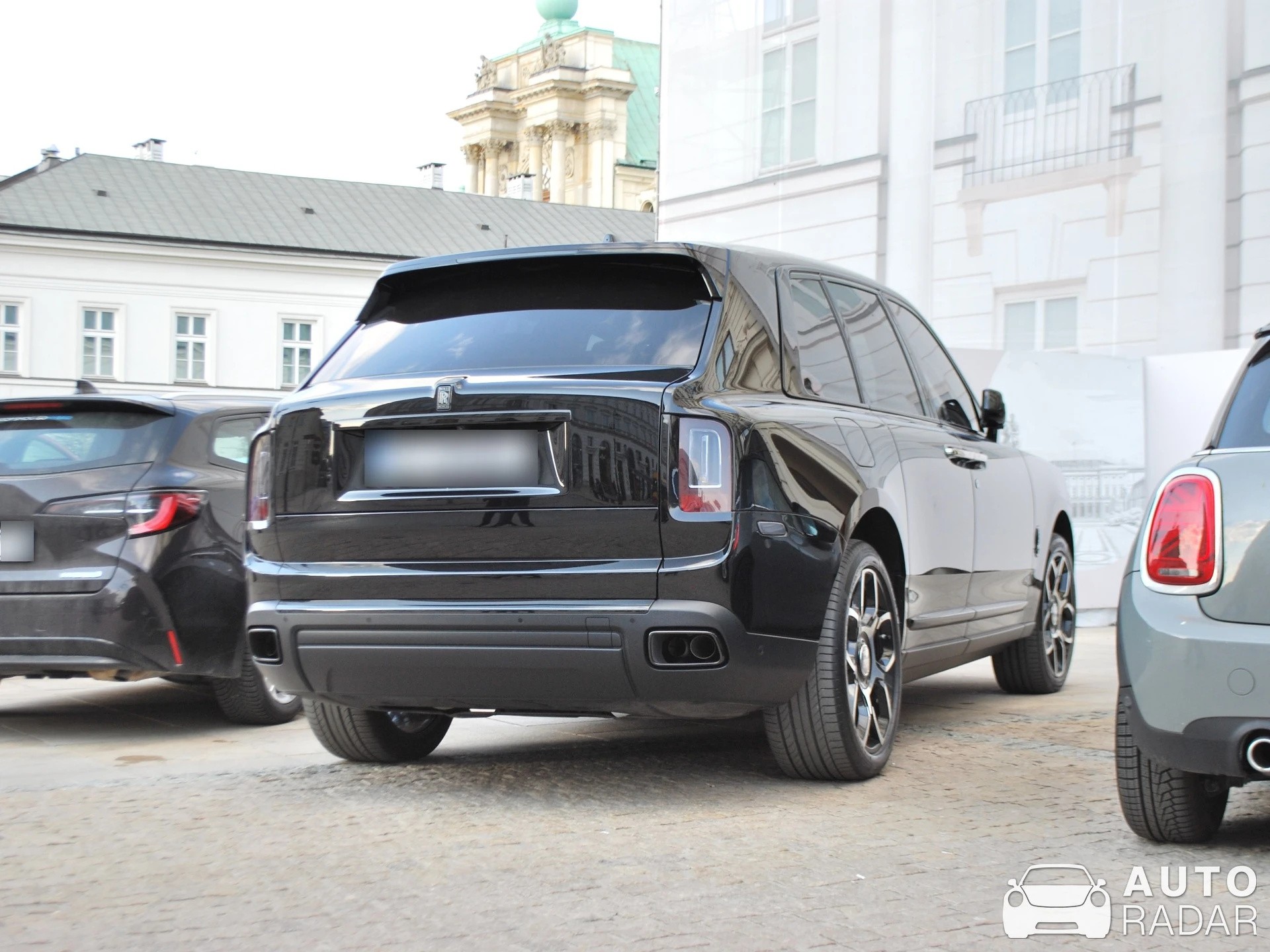 Rolls-Royce Cullinan Black Badge spotted in Warszawa, Poland