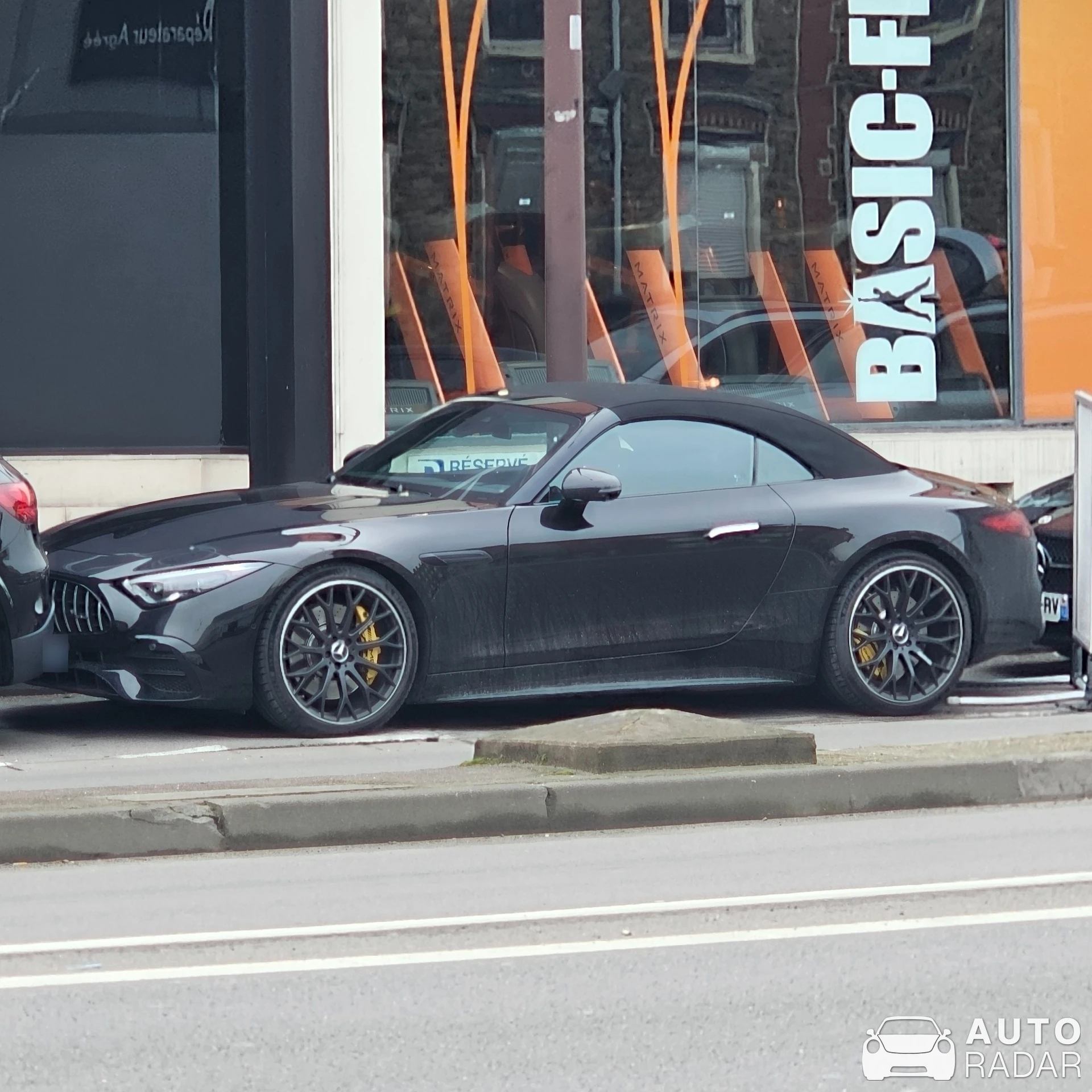 Mercedes-AMG SL 63 R232 spotted in Viry-Châtillon, France