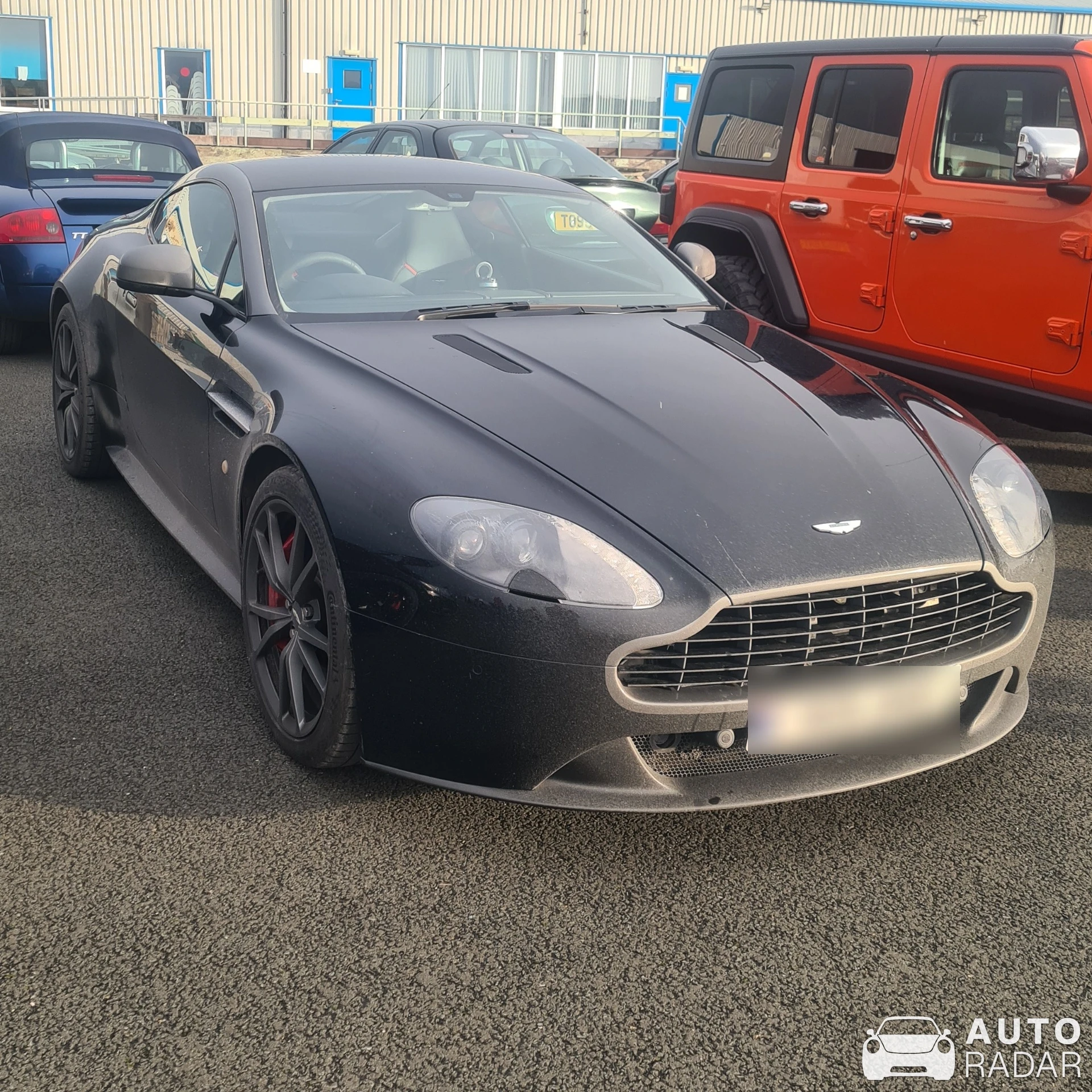 Aston Martin V8 Vantage S spotted in Chester, United Kingdom