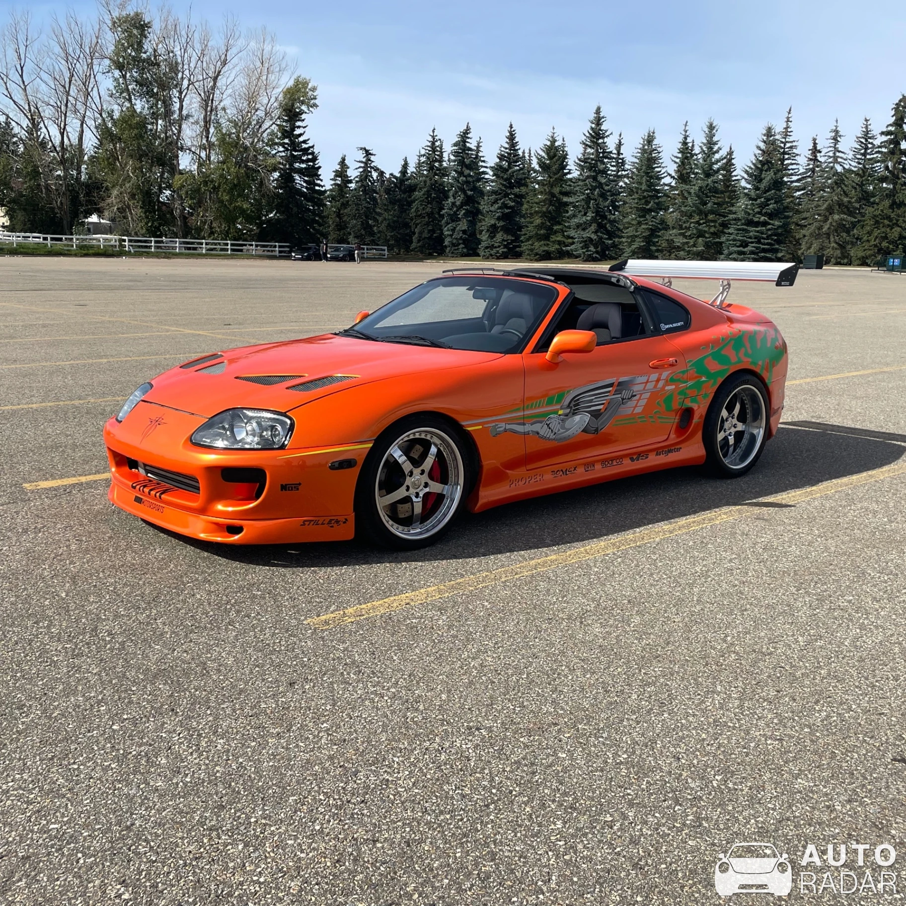 Toyota Supra A80 spotted in Calgary, Canada