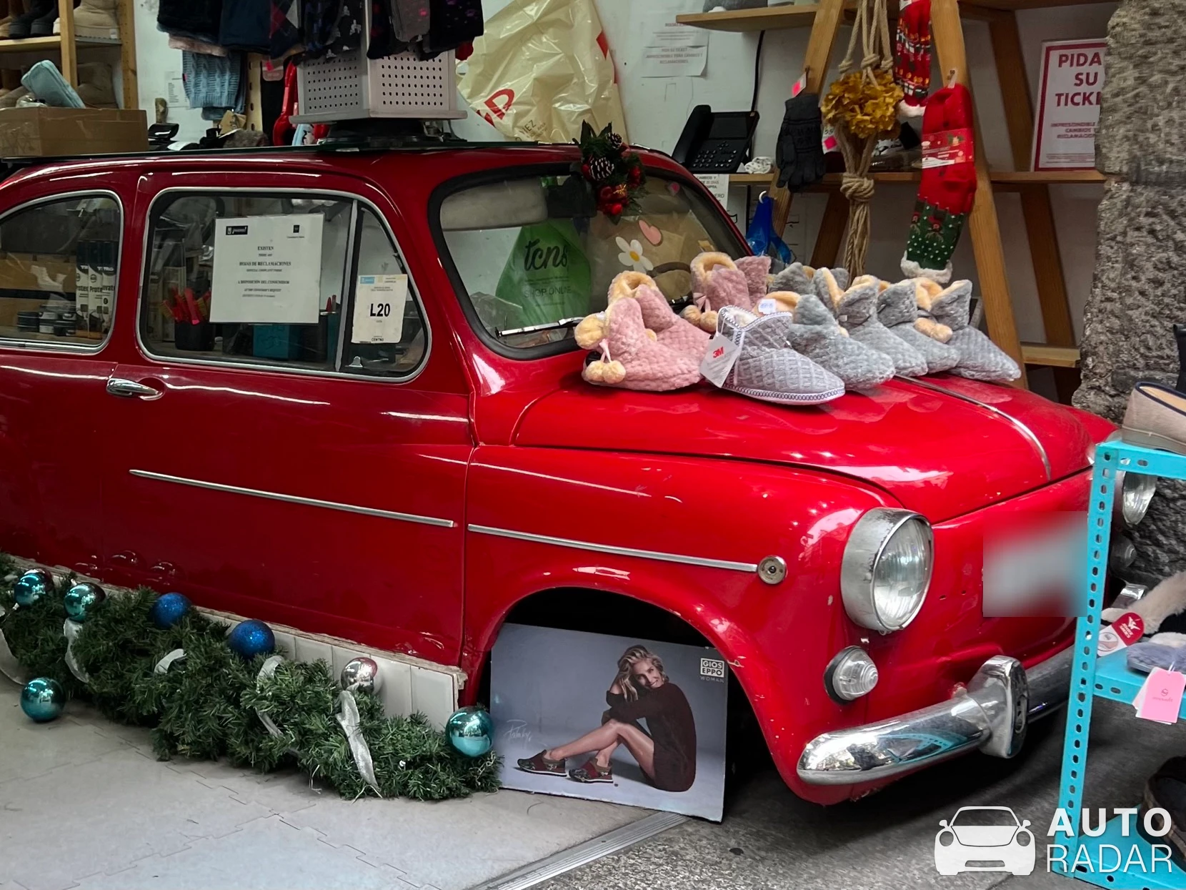 Fiat 600 Jolly spotted in Madrid