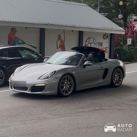 Porsche 981 Boxster S spotted in Singapore, Singapore