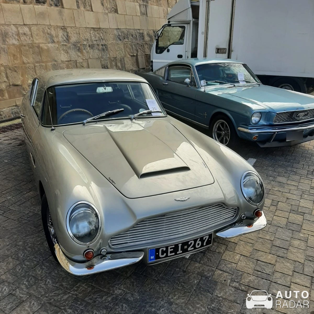 Aston Martin DB5 spotted in Pietà, Malta