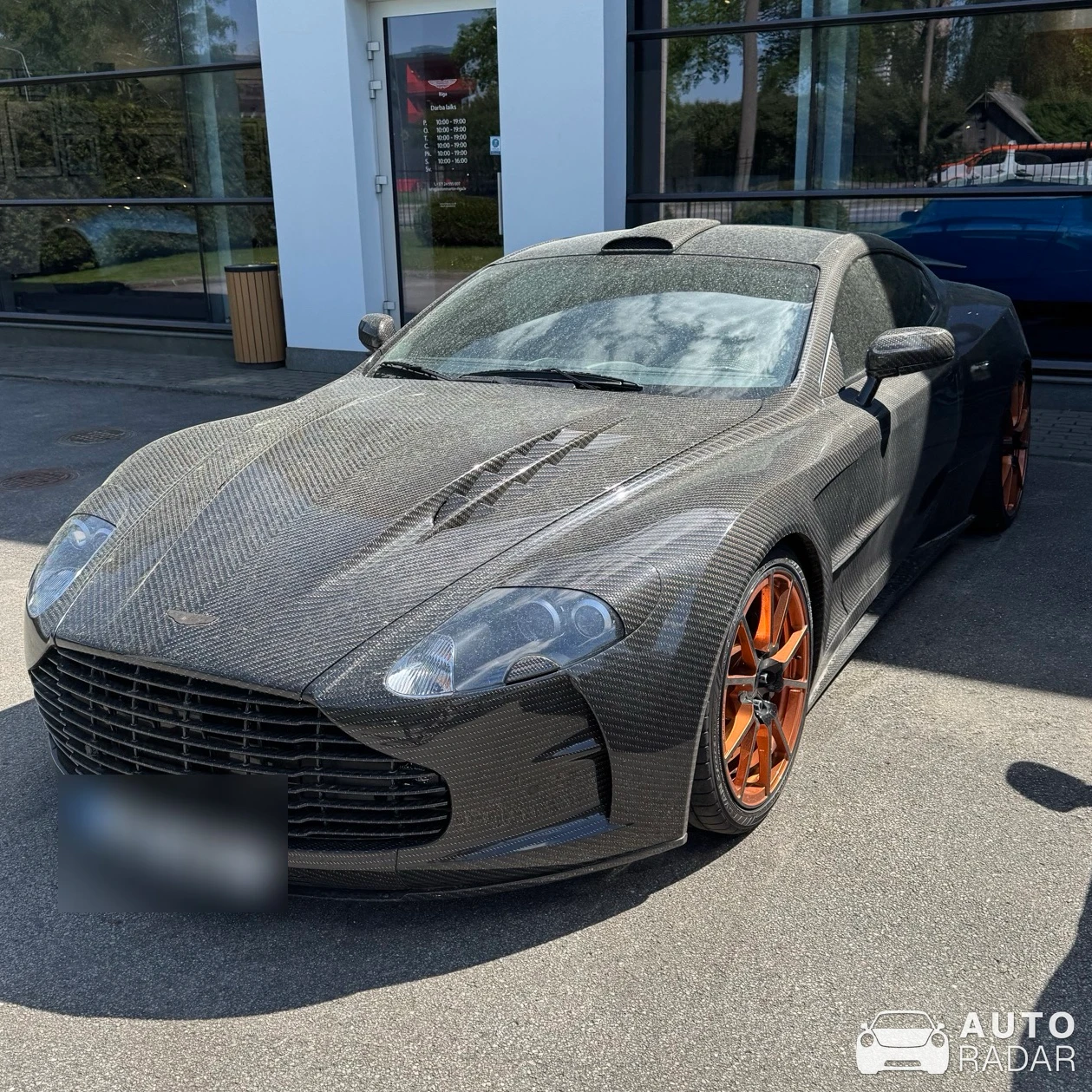 Aston Martin DB 11 Mansory Cyrus spotted in Rīga