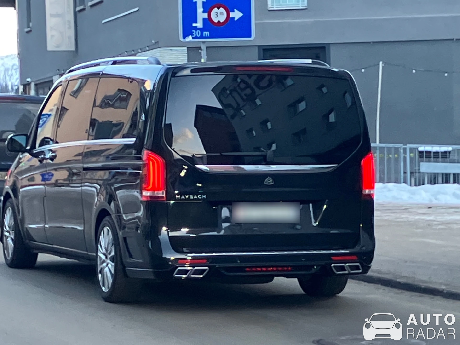 Mercedes-Maybach Vito spotted in Davos, Switzerland