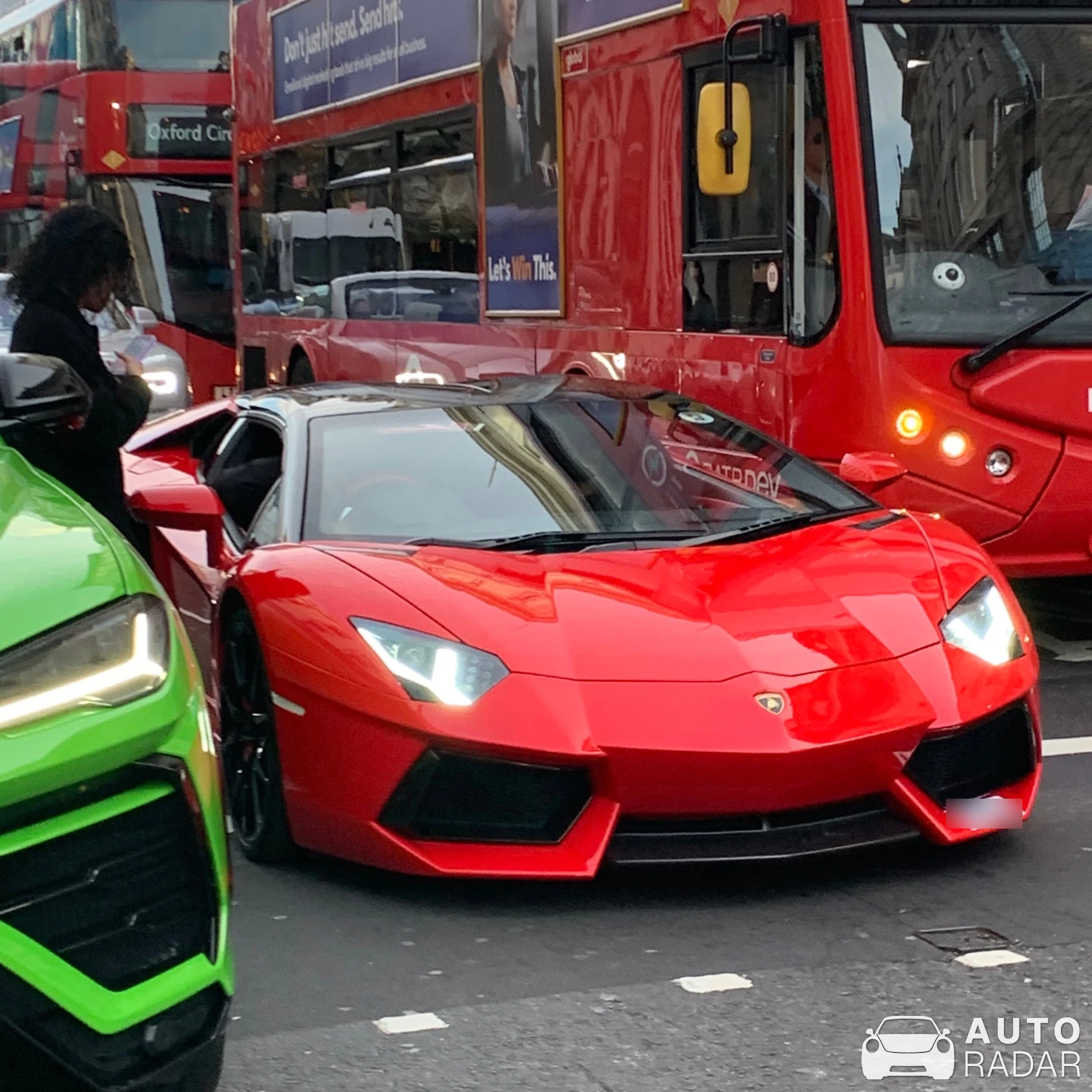 Lamborghini Aventador LP700-4 spotted in Greater London, United Kingdom