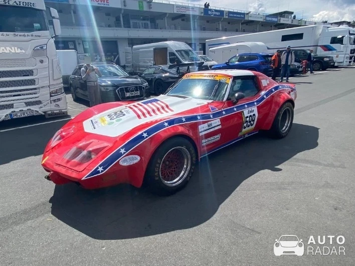 Chevrolet Corvette C3 Crossfire spotted in Adenau