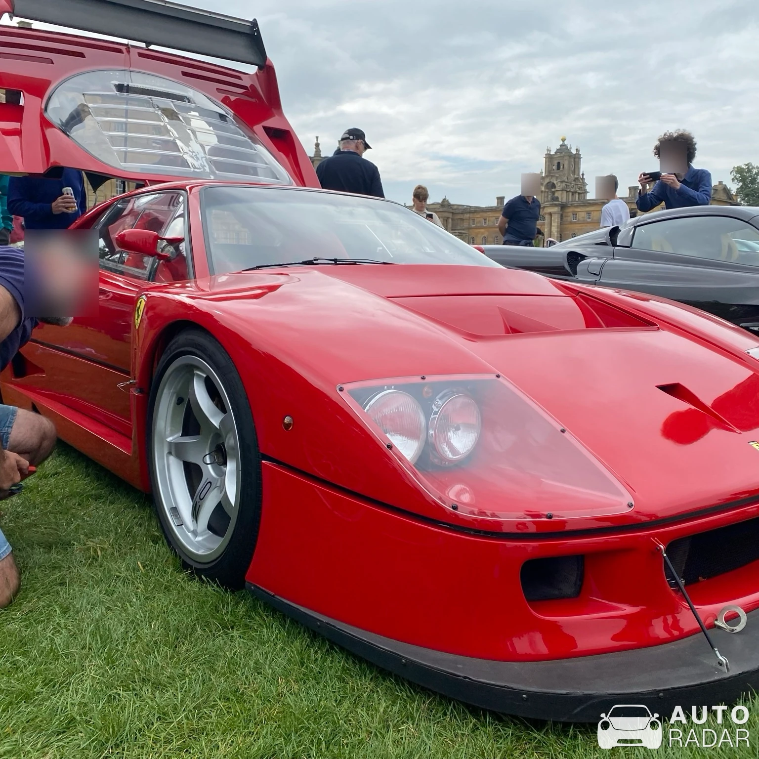 Ferrari F40 LM Michelotto spotted in Blenheim Palace Grounds