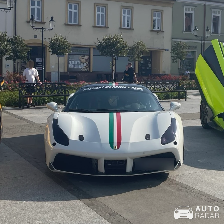 Ferrari 488 GTB spotted in Brzesko