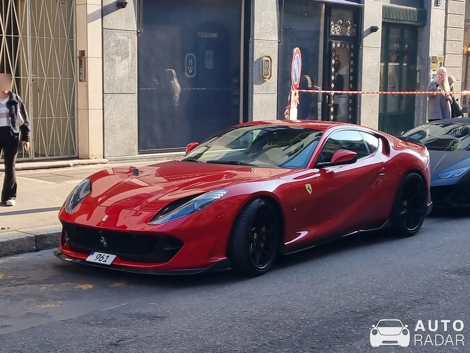 Ferrari 812 Superfast Novitec Rosso spotted in Milano, Italia