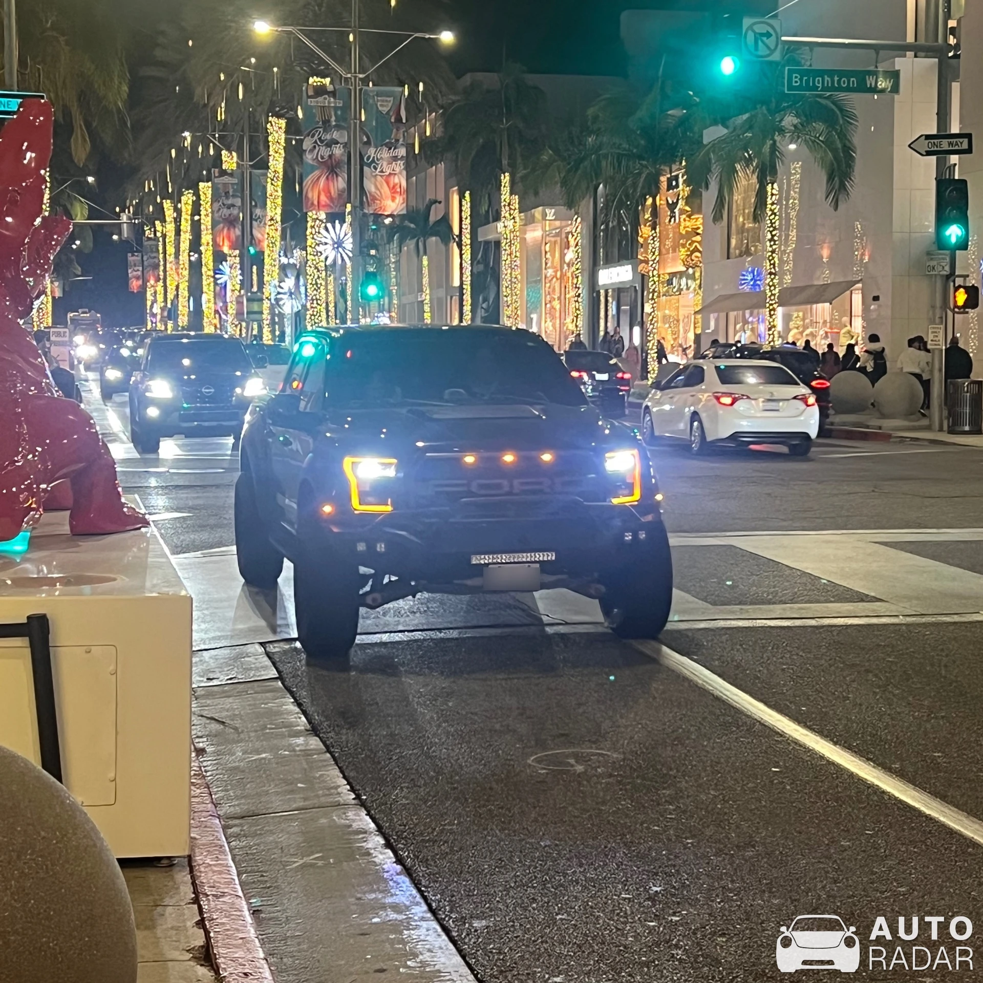 Ford F-150 Raptor spotted in Beverly Hills, United States