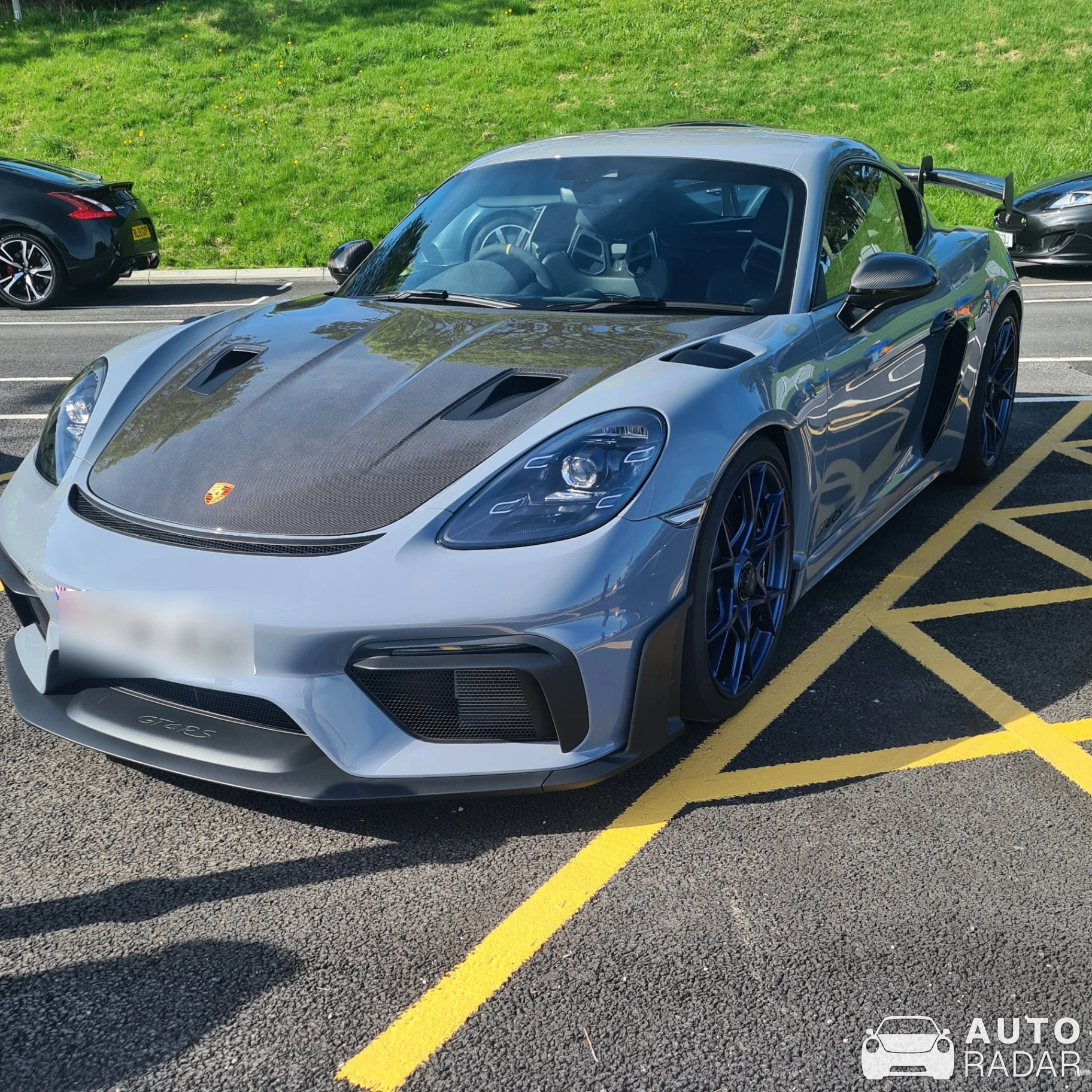 Porsche 718 Cayman GT4 RS spotted in Rhos on Sea, United Kingdom