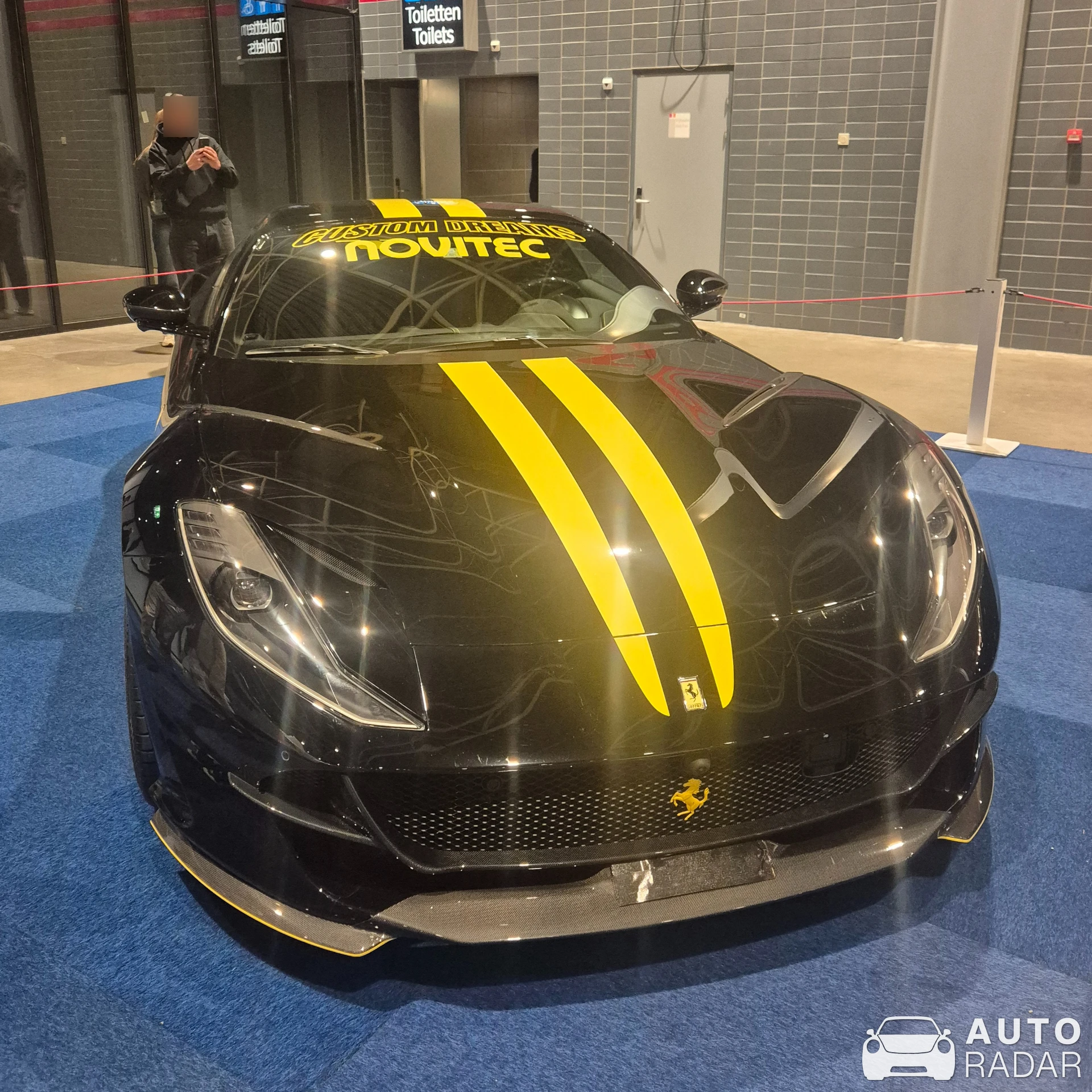 Ferrari 812 Superfast Novitec Rosso spotted in Utrecht