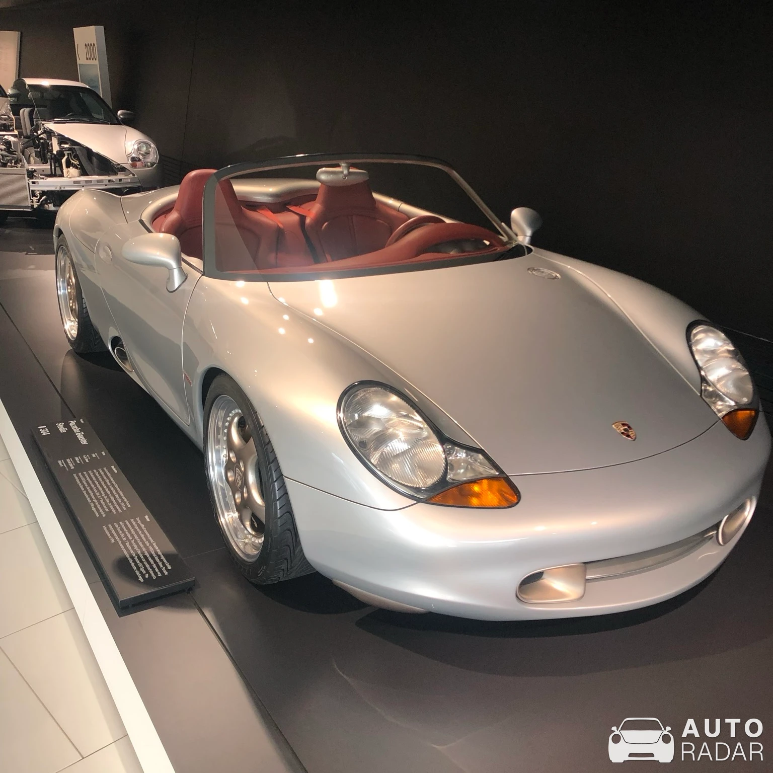 Porsche Boxter Studie spotted in Stuttgart