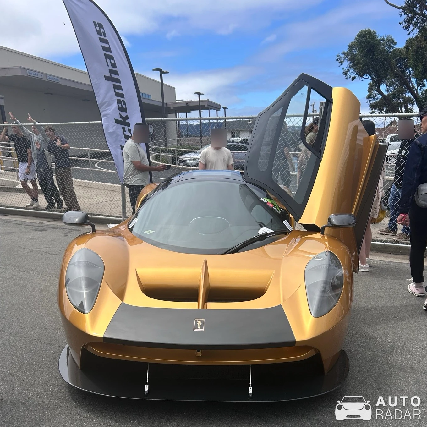 Scuderia Cameron Glickenhaus SCG 004C spotted in Seaside