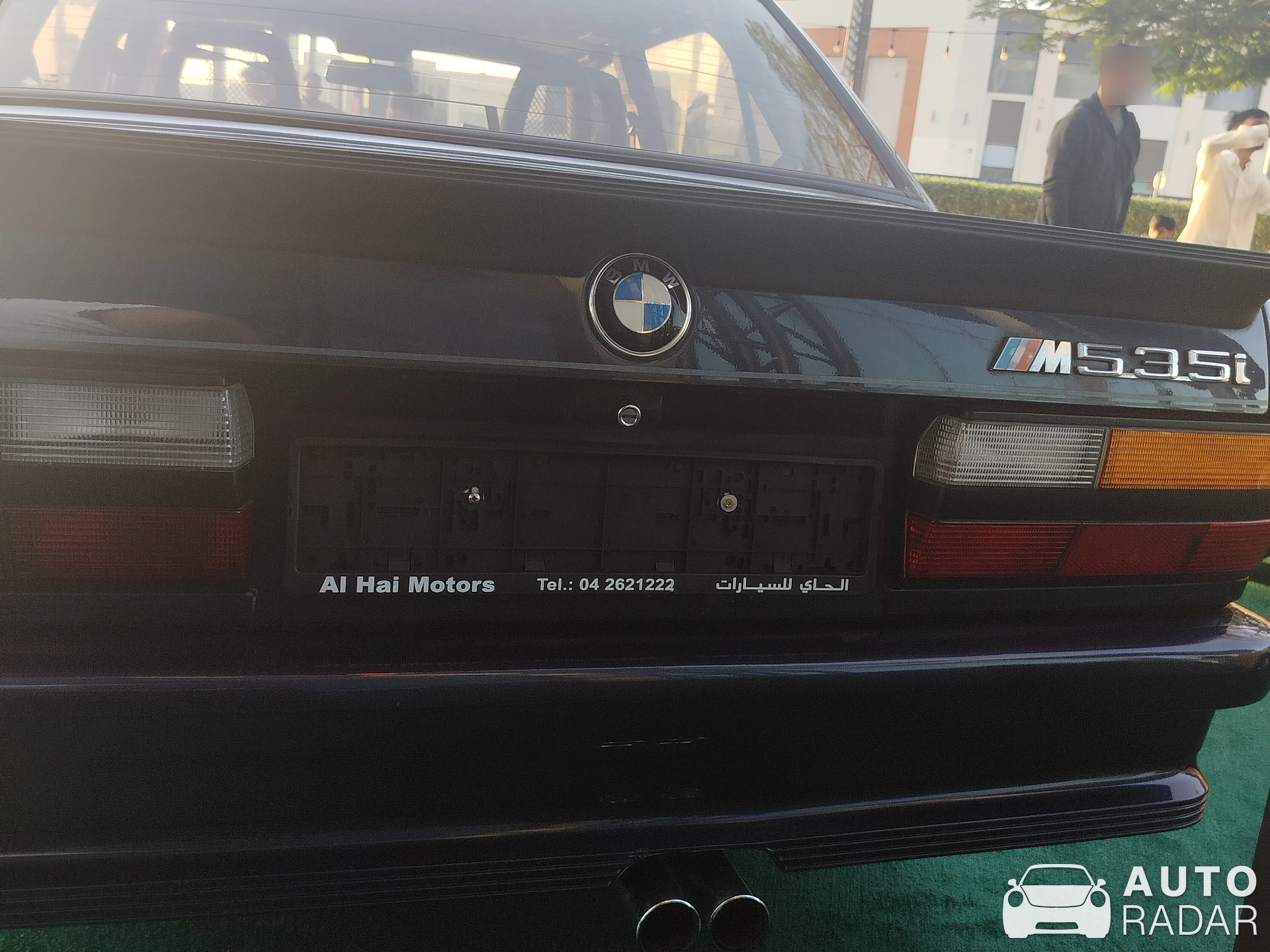BMW M535i E12 spotted in Dubai