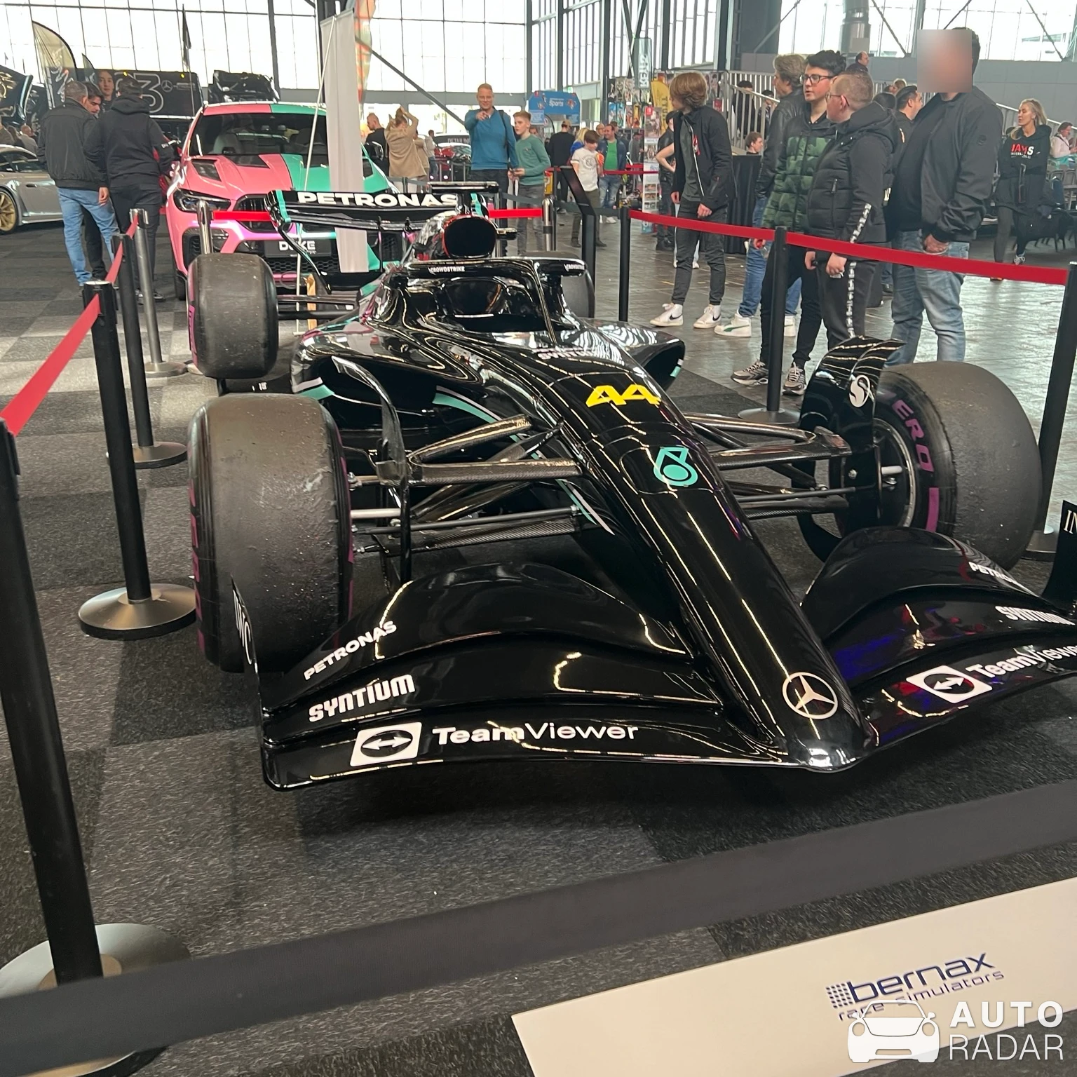 Mercedes-AMG F1 W14 E Performance spotted in Amsterdam