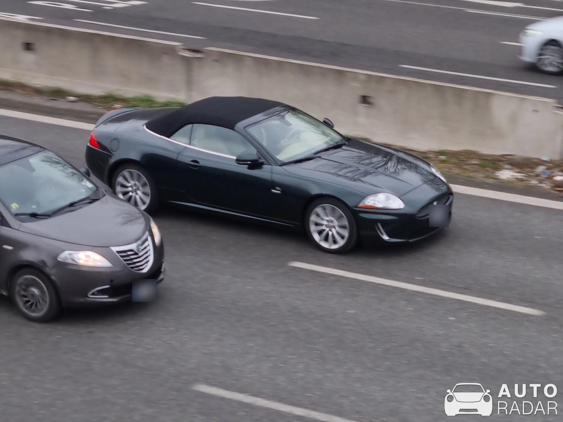Jaguar XK150 spotted in Milano, Italy