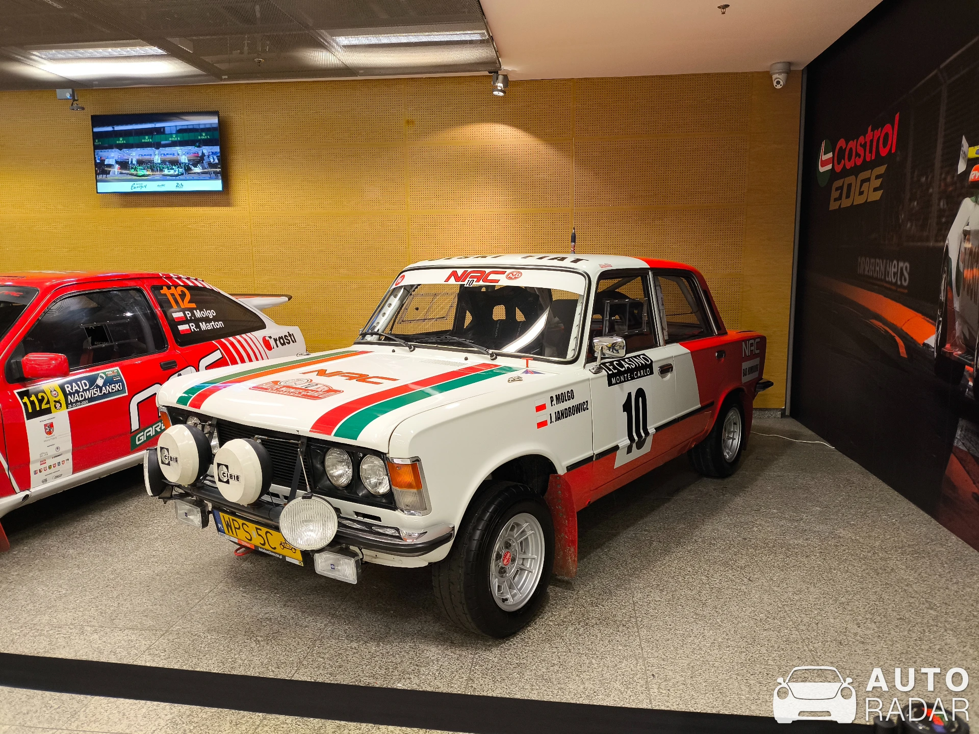 Polski Fiat 125p Monte Carlo spotted in Warszawa