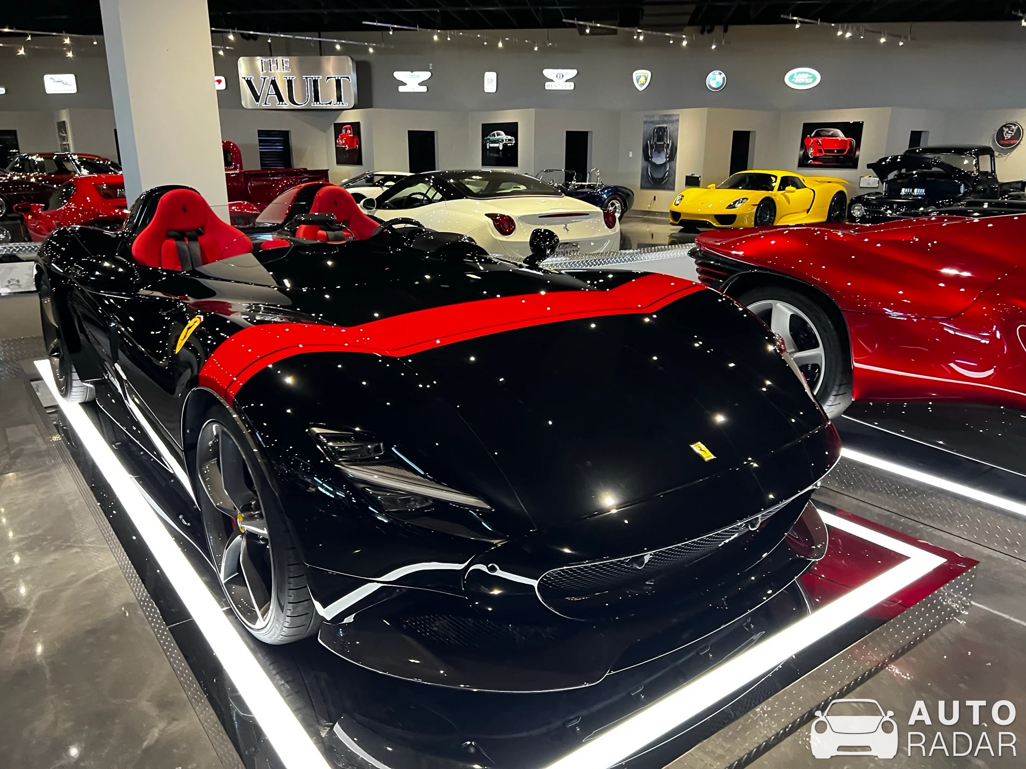 Ferrari Monza SP2 spotted in Palm Desert, United States