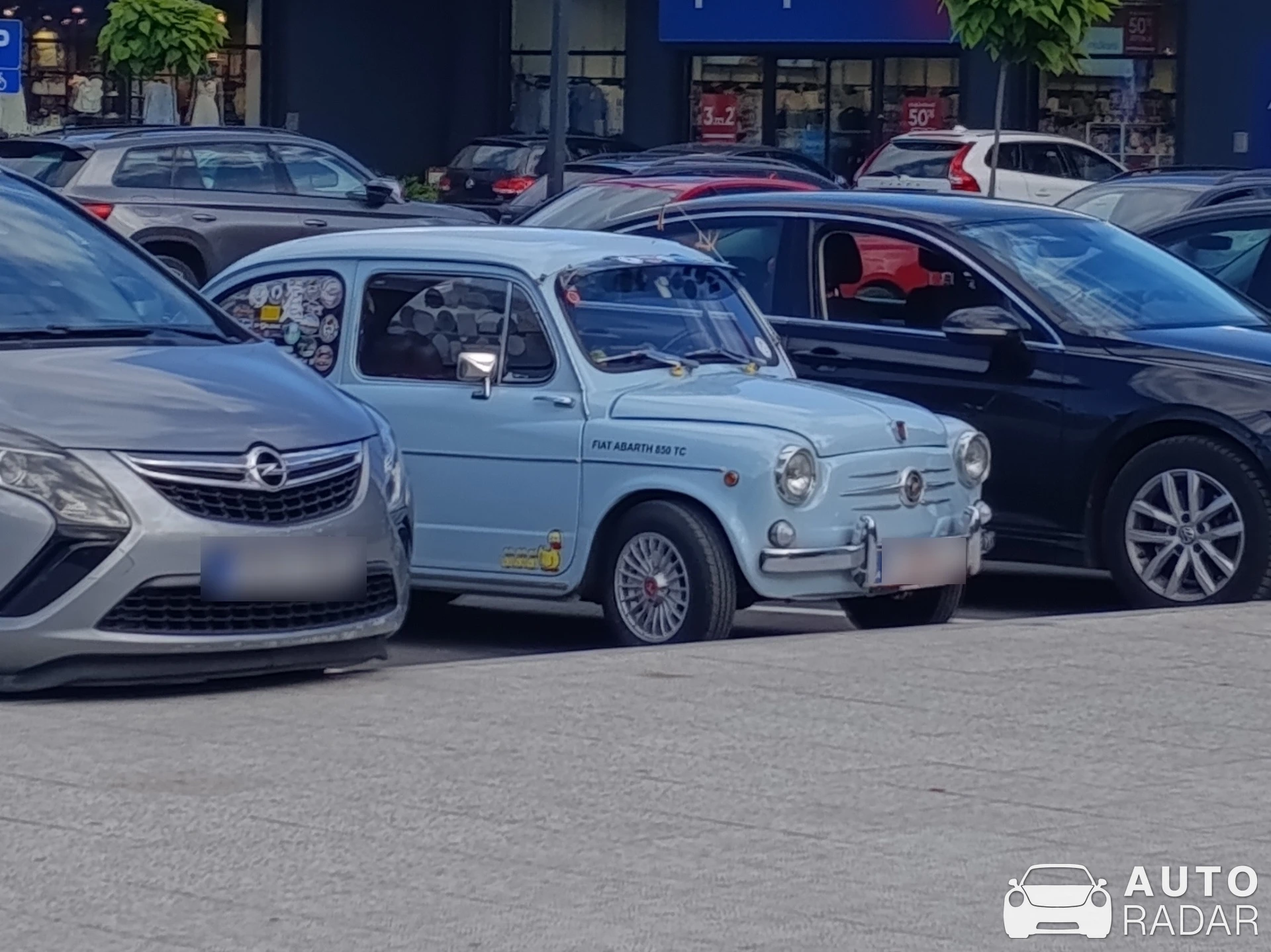 Fiat 850 Abarth TC spotted in Cazin