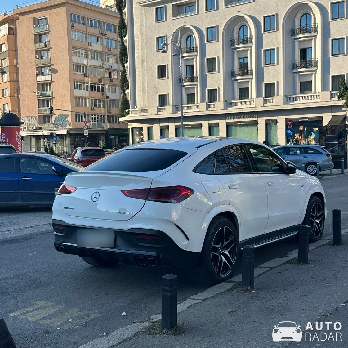 Mercedes-AMG GLE 53 Hybrid Coupé C167 2024 spotted in București, România