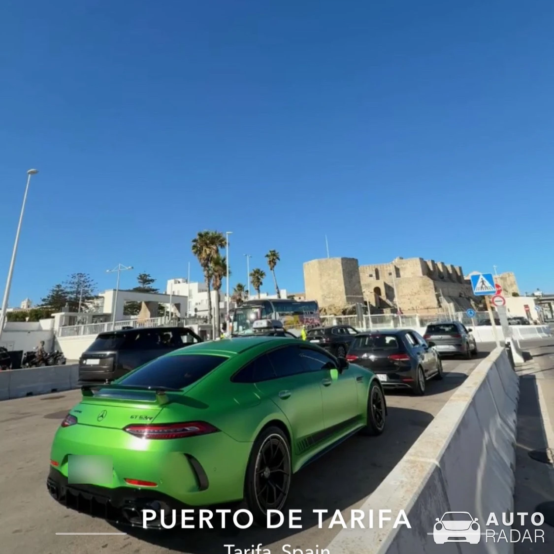 Mercedes-AMG GT 63 S X290 spotted in Tanger