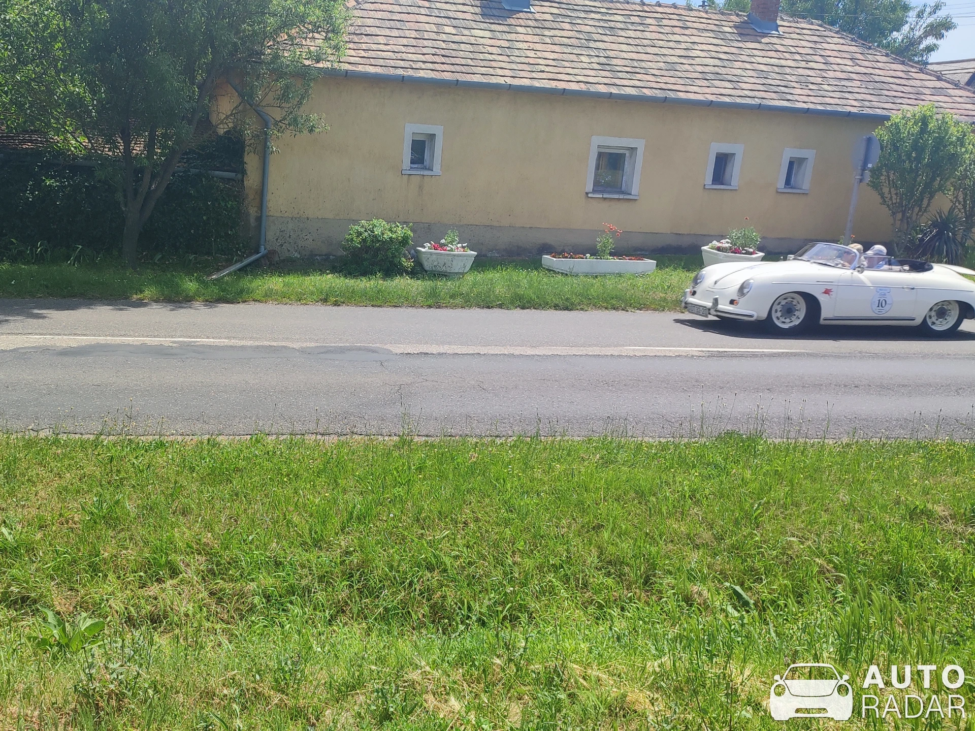 Porsche 356 spotted in Balatonudvari, Hungary