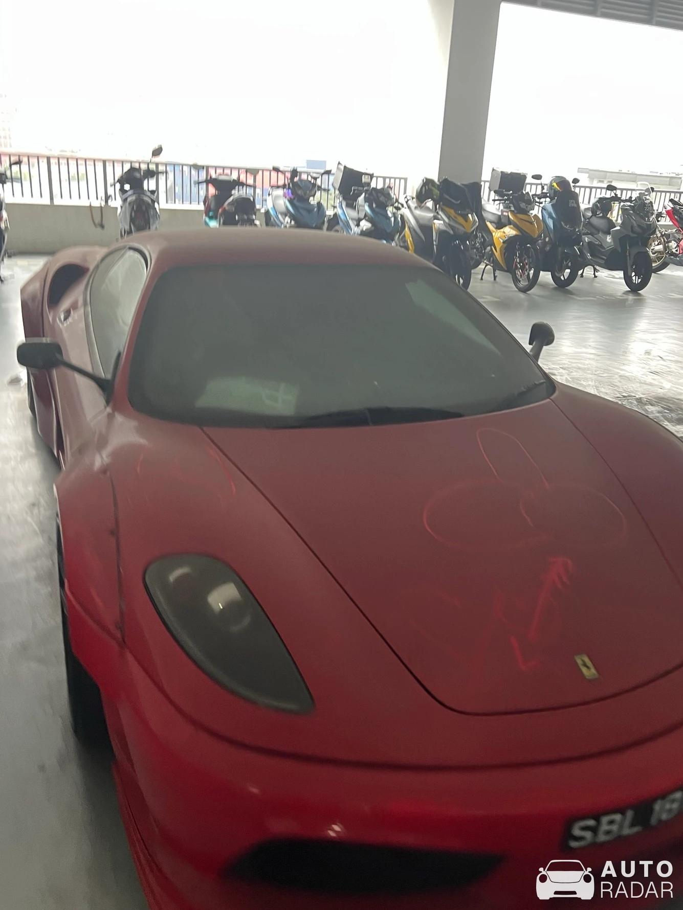 Ferrari F430 Liberty Walk Widebody spotted in Singapore